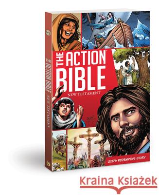 The Action Bible New Testament Cariello, Sergio 9780830782918 David C Cook