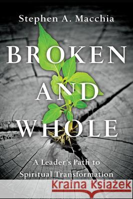 Broken and Whole: A Leader's Path to Spiritual Transformation Stephen A. Macchia 9780830846061 IVP Books
