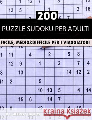 Sudoku puzzle per adulti Deeasy Books 9780830963829