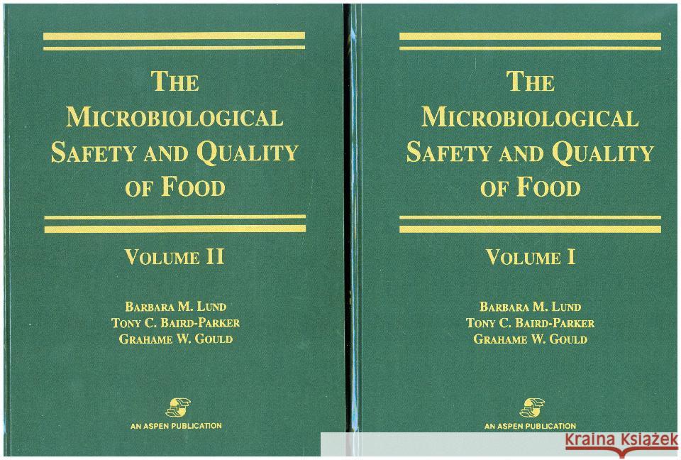 Microbiological Safety and Quality of Food Lund, Barbara 9780834213234 Aspen Publishers