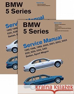 BMW 5 Series 2 Vol (E39 Service Manual: 1997, 1998, 1999, 2000, 2001, 2002, 2003: 525i, 528i, 530i, 540i, Sedan, Sport Wagon Bentley Publishers 9780837616728 Bentley Publishers