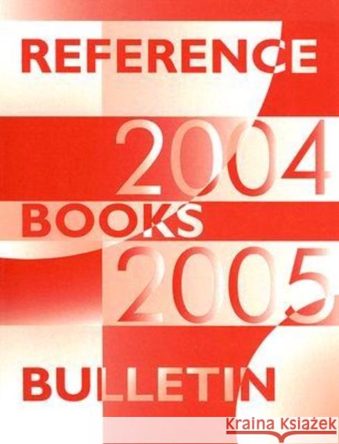 Reference Books Bulletin Mary Ellen Quinn Jerry Eberle 9780838984123