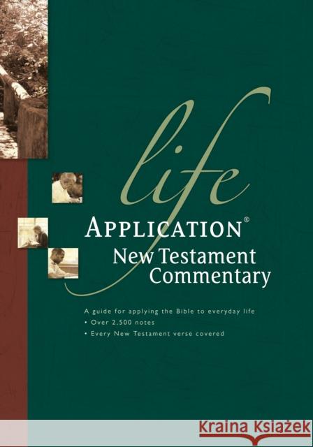 Life Application New Testament Commentary Livingstone 9780842370660 Tyndale House Publishers