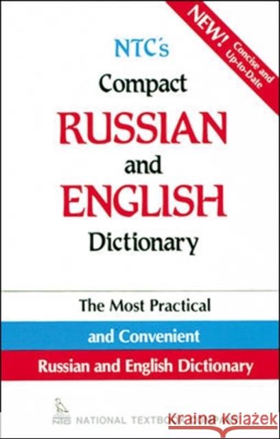 Ntc's Compact Russian and English Dictionary Popova, L. 9780844242842 McGraw-Hill Companies