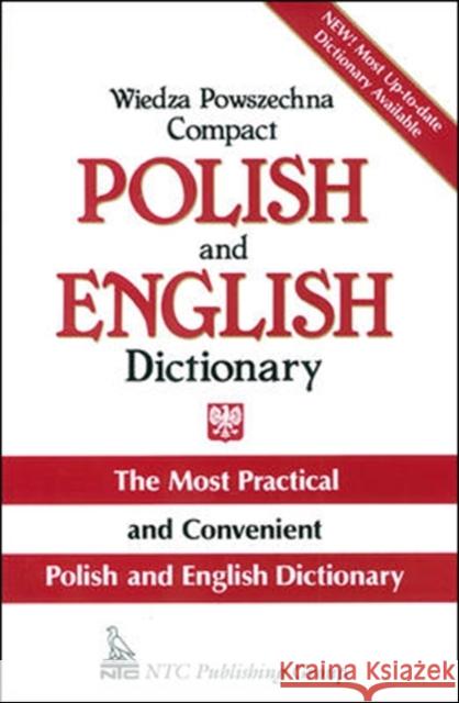 Wiedza Powszechna Compact Polish and English Dictionary Janina Jaslan Jan Stanislawski 9780844283678 