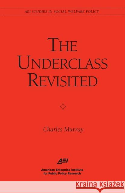 The Underclass Revisited Charles A. Murray 9780844771311 American Enterprise Institute Press