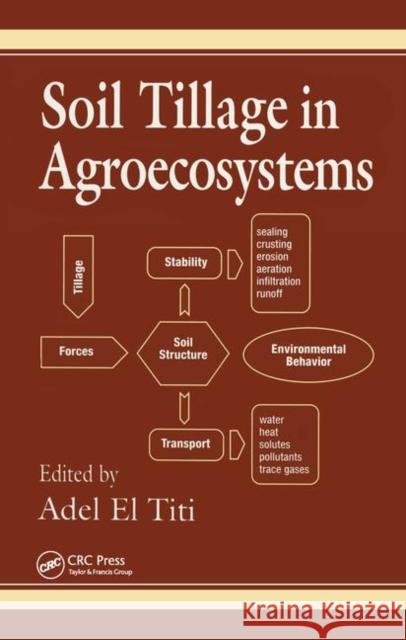 Soil Tillage in Agroecosystems D. Mebs Adel E El Titi E 9780849312281 CRC