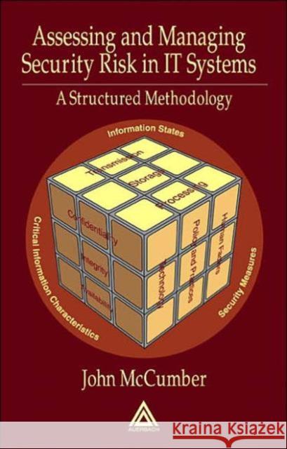 Assessing and Managing Security Risk in It Systems: A Structured Methodology McCumber, John 9780849322327 Auerbach Publications