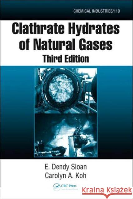 Clathrate Hydrates of Natural Gases E. Dendy, Jr. JR. JR. JR. Sloan Carolyn Koh 9780849390784