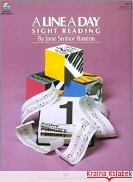 A Line a Day: Sight Reading Level 1  9780849794223 Kjos (Neil A.) Music Co ,U.S.