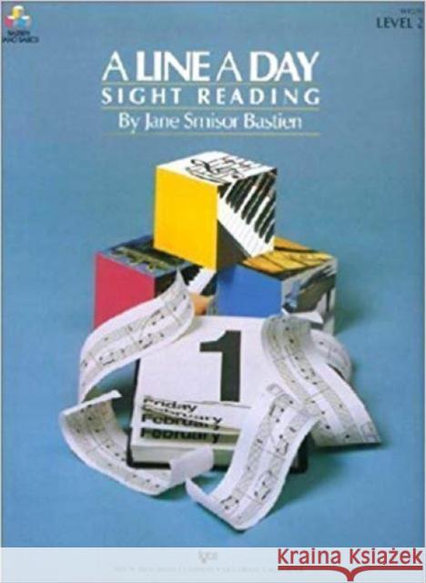 A Line a Day: Sight Reading Level 2 Jane Bastien 9780849794261 Kjos (Neil A.) Music Co ,U.S.