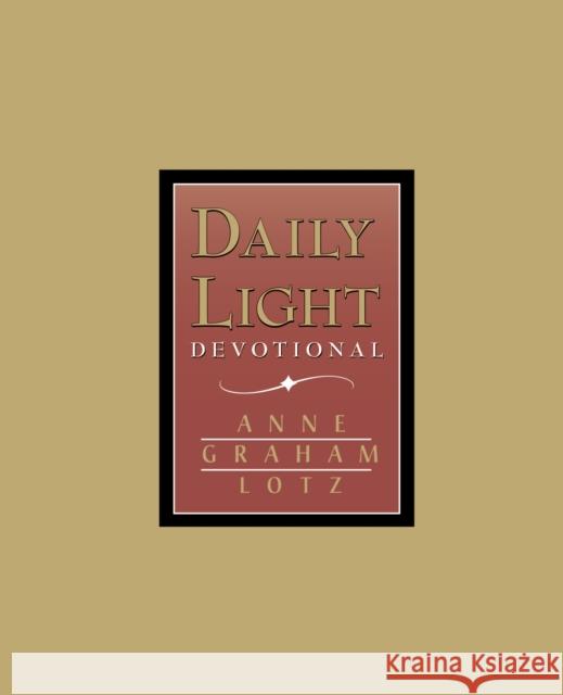 Daily Light - Burgundy Anne Graham Lotz 9780849954061