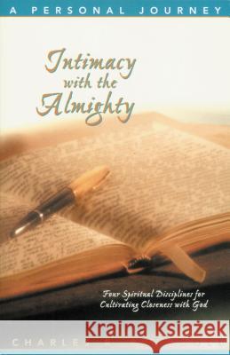Intimacy with the Almighty Bible Study guide Swindoll, Charles 9780849987489 Thomas Nelson Publishers