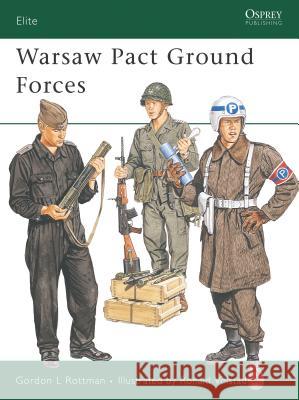 Warsaw Pact Ground Forces Gordon L. Rottman 9780850457308 Osprey Publishing (UK)