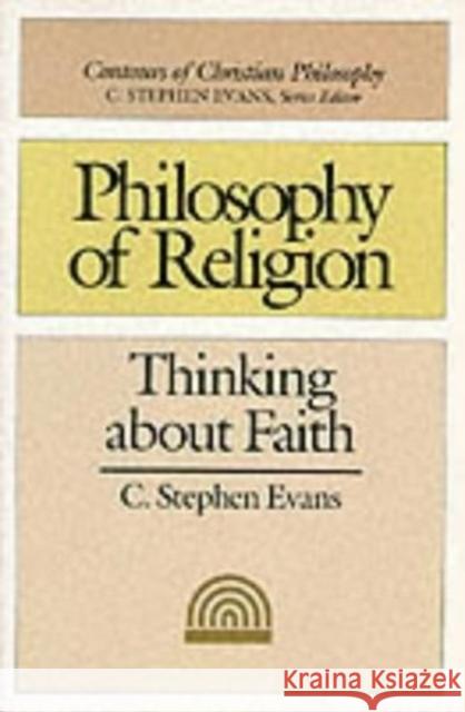 Philosophy of religion Evans 9780851107424