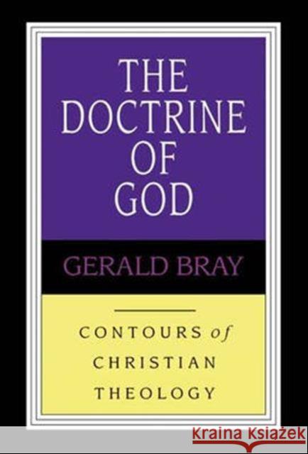 Doctrine of God GeraldL Bray 9780851118901 IVP