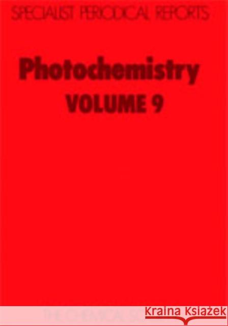 Photochemistry: Volume 9 Bryce-Smith, D. 9780851860855