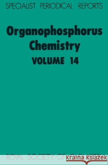 Organophosphorus Chemistry: Volume 14  9780851861265 Science and Behavior Books