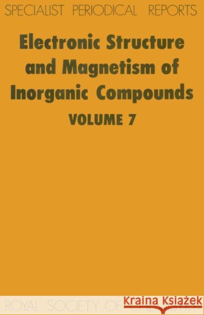 Electronic Structure and Magnetism of Inorganic Compounds: Volume 7 Day, P. 9780851863016 American Institute of Physics