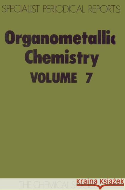 Organometallic Chemistry: Volume 7  9780851865614 Royal Society of Chemistry