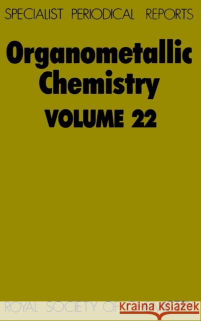 Organometallic Chemistry: Volume 22 Abel, E. W. 9780851867014 Science and Behavior Books