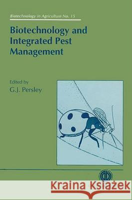 Biotechnology and Integrated Pest Management  9780851989303 CABI PUBLISHING