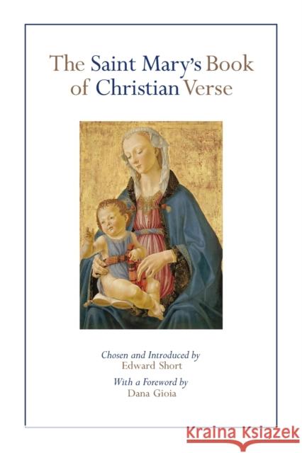 The Saint Mary's Book of Christian Verse Edward Short 9780852449868