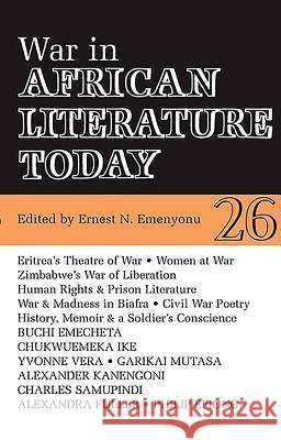 Alt 26 War in African Literature Today Ernest N. Emenyonu 9780852555712 James Currey