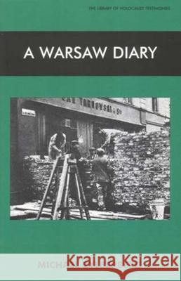 A Warsaw Diary Zylberberg, Michael 9780853036852 Vallentine-Mitchell