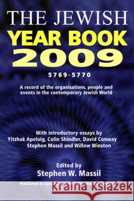 The Jewish Year Book 2009 Massil, Stephen W. 9780853038900 VALLENTINE MITCHELL & CO LTD