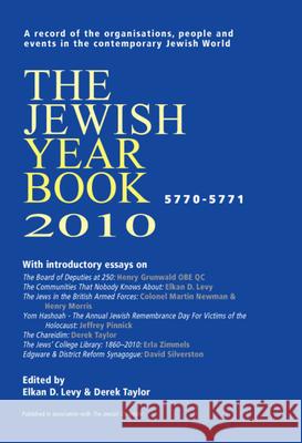 The Jewish Year Book 2010 Levy, Elkan 9780853039013 Mitchell Vallentine & Company
