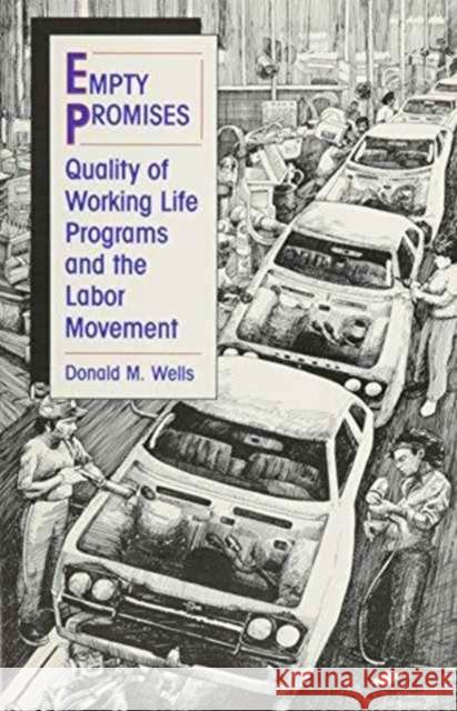 Empty Promises: Quality of Working Life Programs and the Labor Movement Don Wells 9780853457114 Monthly Review Press,U.S.