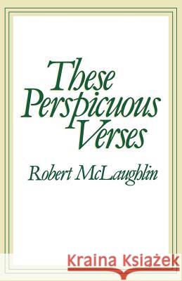 These Perspicuous Verses Robert M 9780853981190 George Ronald