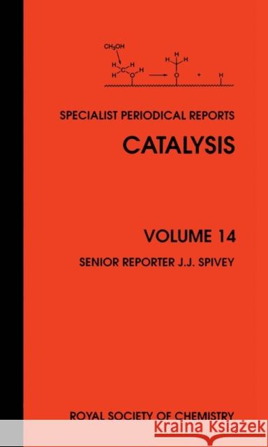 Catalysis: Volume 14  9780854042142 Royal Society of Chemistry