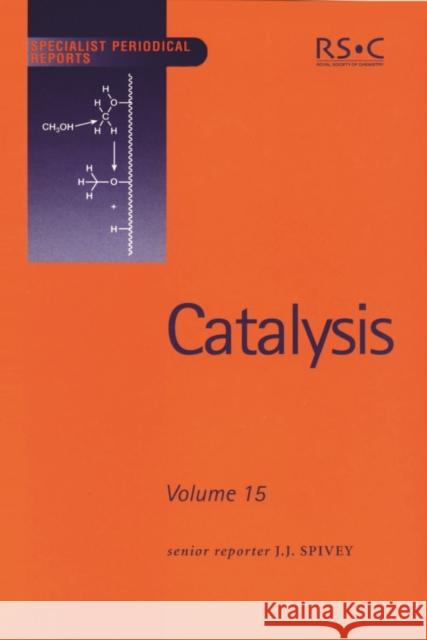 Catalysis: Volume 15  9780854042197 ROYAL SOCIETY OF CHEMISTRY