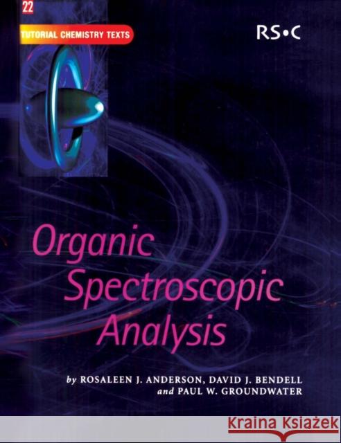 Organic Spectroscopic Analysis   9780854044764 0