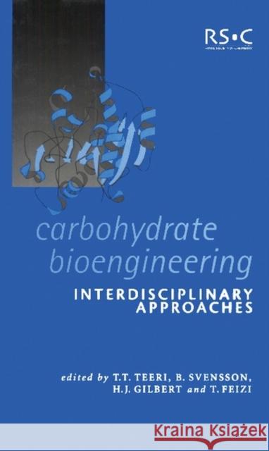 Carbohydrate Bioengineering: Interdisciplinary Approaches  9780854048267 Royal Society of Chemistry