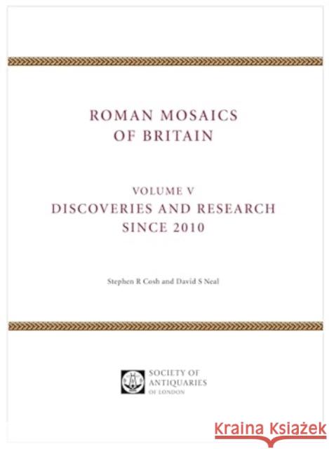 Roman Mosaics of Britain David Neal 9780854313068 Society of Antiquaries of London