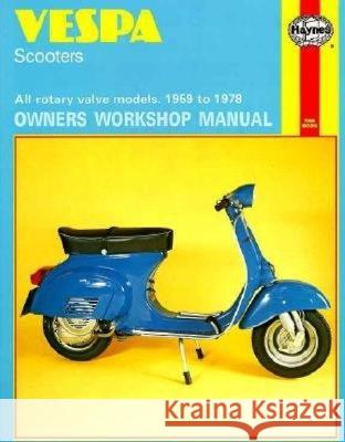 Vespa Scooters (59 - 78) Jeff Clew 9780856961267 