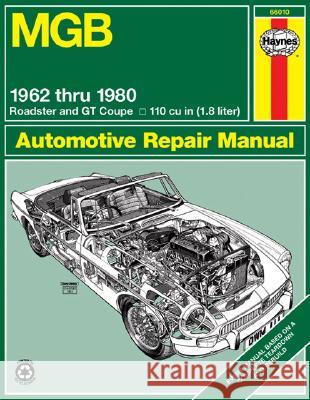 Hayn-MGB 1692-1980: Roadster & GT Coupe   9780856966231 0