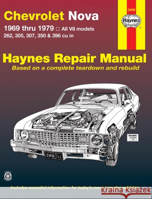 Chevrolet Nova (69 - 79) Haynes Publishing 9780856966934 Haynes Publishing