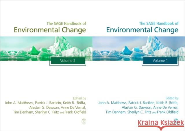 The Sage Handbook of Environmental Change Matthews, John A. 9780857023605 Sage Publications (CA)