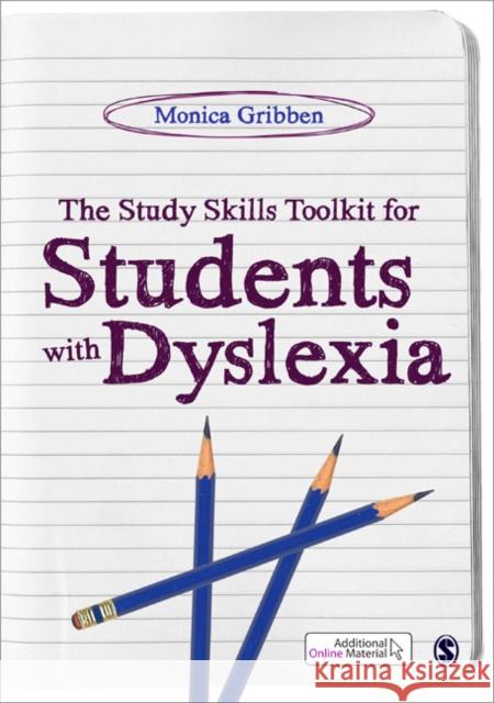 The Study Skills Toolkit for Students with Dyslexia Monica Gribben 9780857029324 0