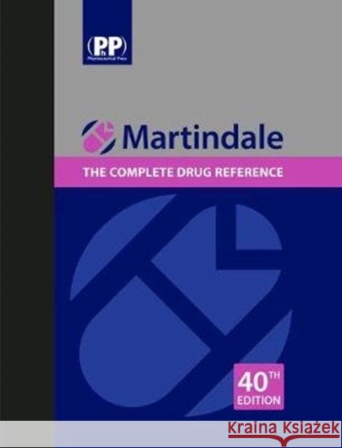 Martindale: The Complete Drug Reference Buckingham Robert Ed 9780857113672 Pharmaceutical Press