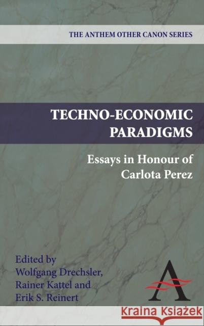 Techno-Economic Paradigms: Essays in Honour of Carlota Perez Drechsler, Wolfgang 9780857283955