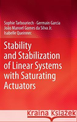 Stability and Stabilization of Linear Systems with Saturating Actuators Sophie Tarbouriech Germain Garcia Jo O. Manoel Gomes D 9780857299406