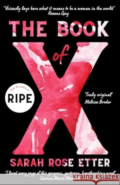 The Book of X Sarah Rose Etter 9780857309037 Verve Books