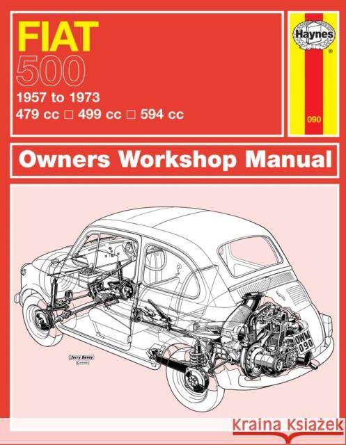 Fiat 500 (57 - 73) Haynes Repair Manual Haynes Publishing 9780857335838 Haynes Publishing Group