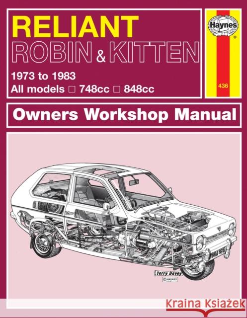 Reliant Robin & Kitten: 73-83 Haynes Publishing 9780857335968