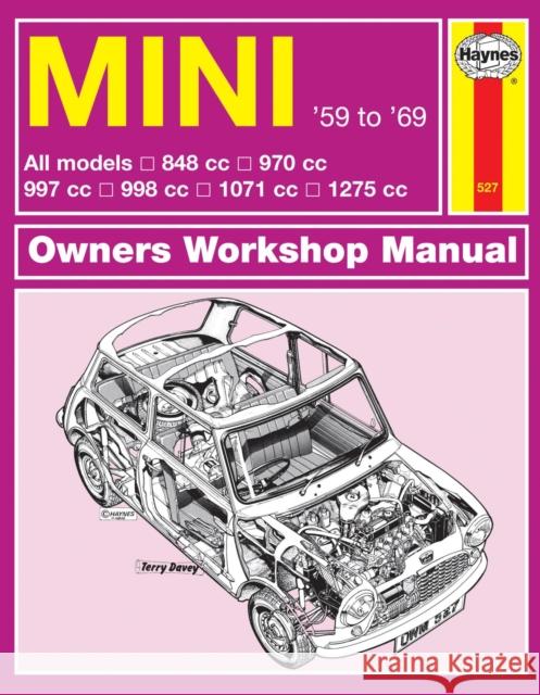 Mini (1959 - 1969) Haynes Repair Manual: 1959-1969 Haynes Publishing 9780857336002